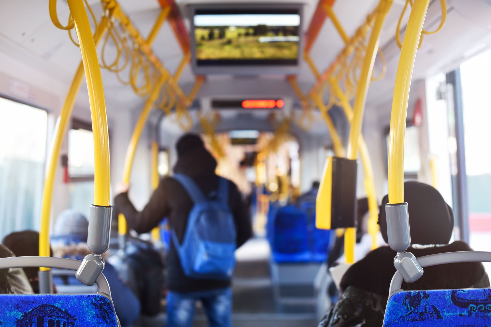 people on a public buswhat to do if you have been in a bus accident