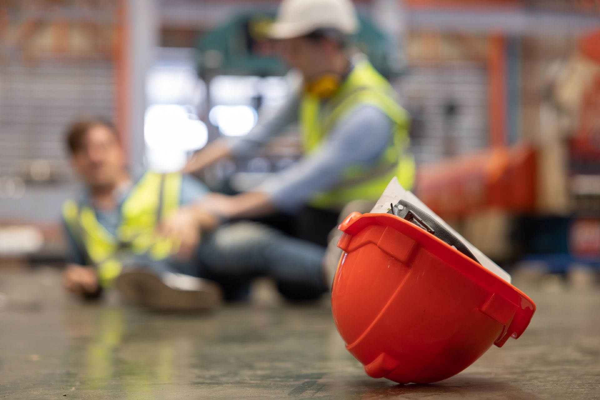 construction workers wondering what to do after work injury